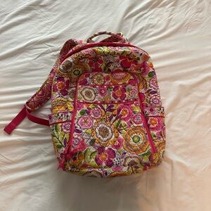 Vera Bradley Clementine Pattern Campus Backpack
